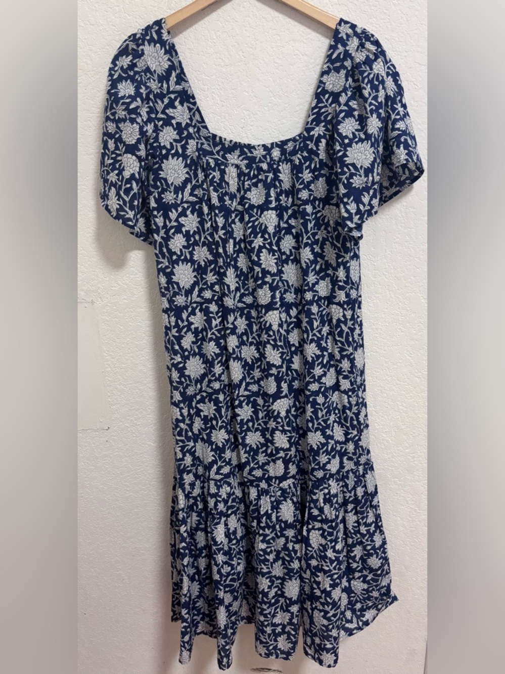 Ophelia & indigo 100% cotton midi dress